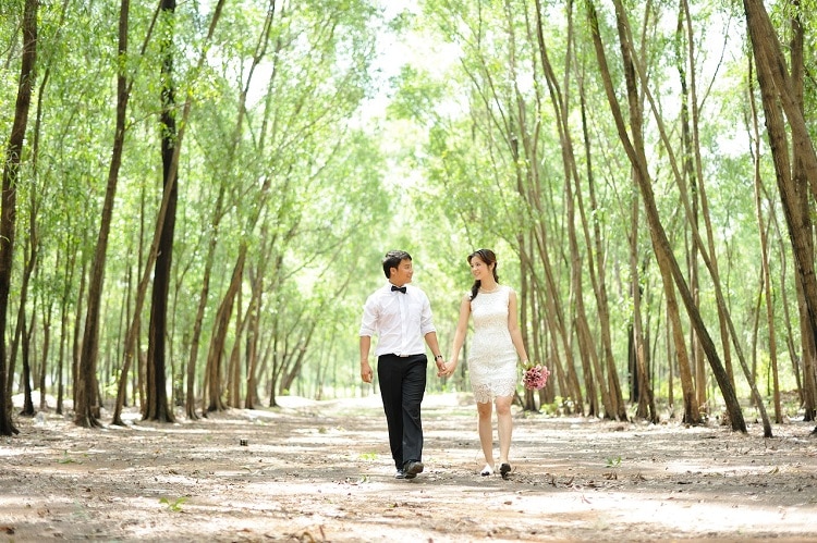 20 Địa điểm chụp ảnh cưới đẹp ở Sài Gòn đẹp nhất - Bò cạp vàng