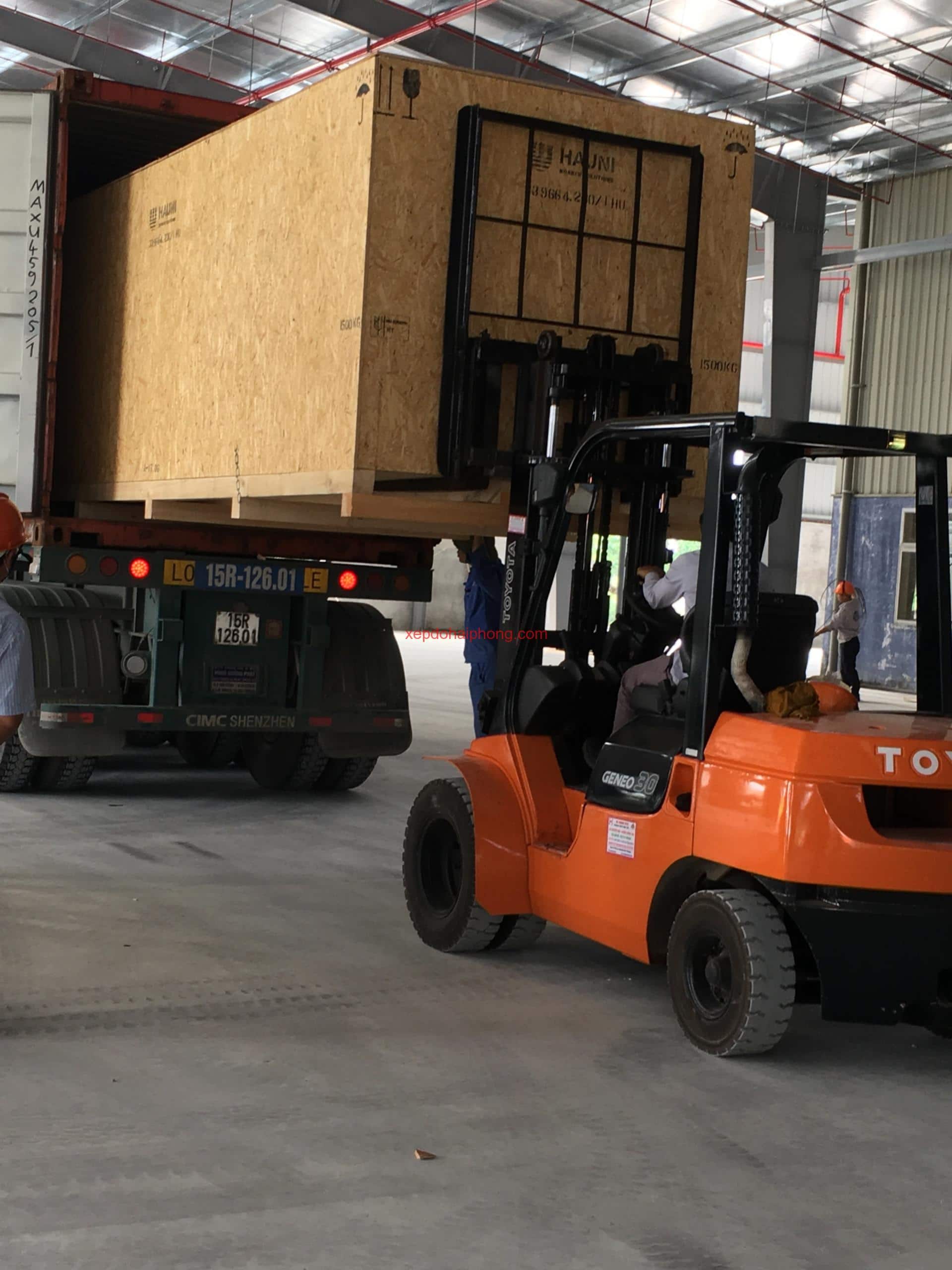 Chuyển dọn kho xưởng Bình Dương - Hoàng Thanh