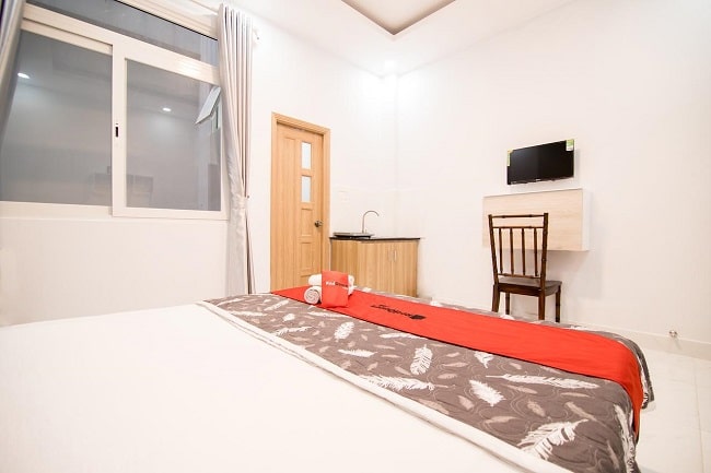 Khách sạn RedDoorz Near SaiGon Zoo là Top 10 Khách sạn giá "rẻ mà tốt" nhất Quận Bình Thạnh