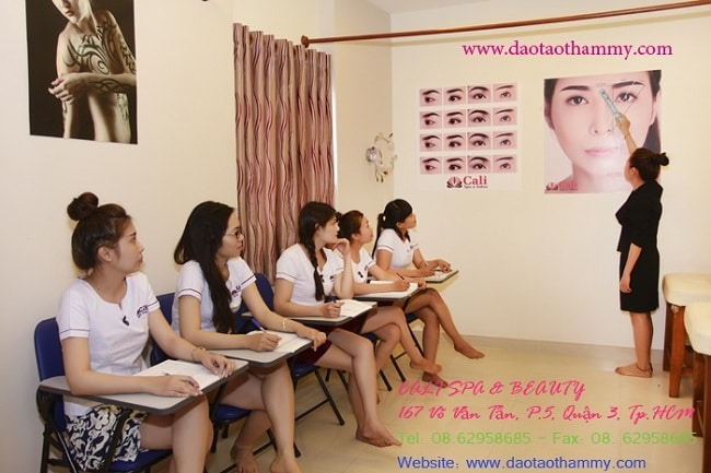Trung tâm đào tạo thẩm mỹ Cali (Cali Beauty Academy) là Top 10 trung tâm dạy học chăm sóc da tốt nhất tphcm