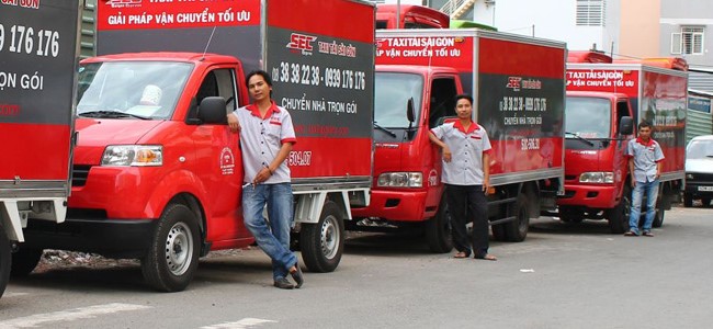 Chuyển nhà trọn gói giá rẻ huyện Bình Chánh-Taxi tải Sài Gòn