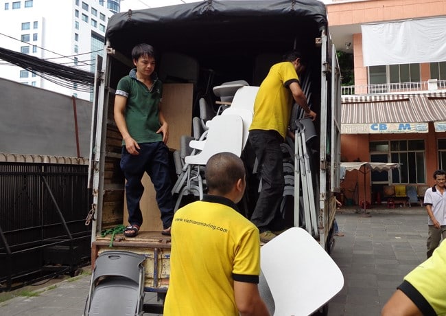 Chuyển văn phòng trọn gói giá rẻ quận 12-Vietnam Moving 