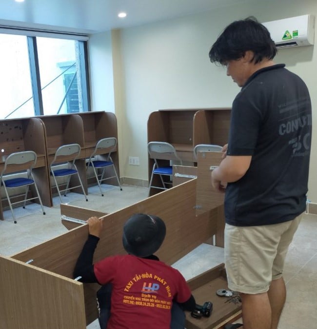 Chuyển văn phòng trọn gói giá rẻ quận 7-Hòa Phát