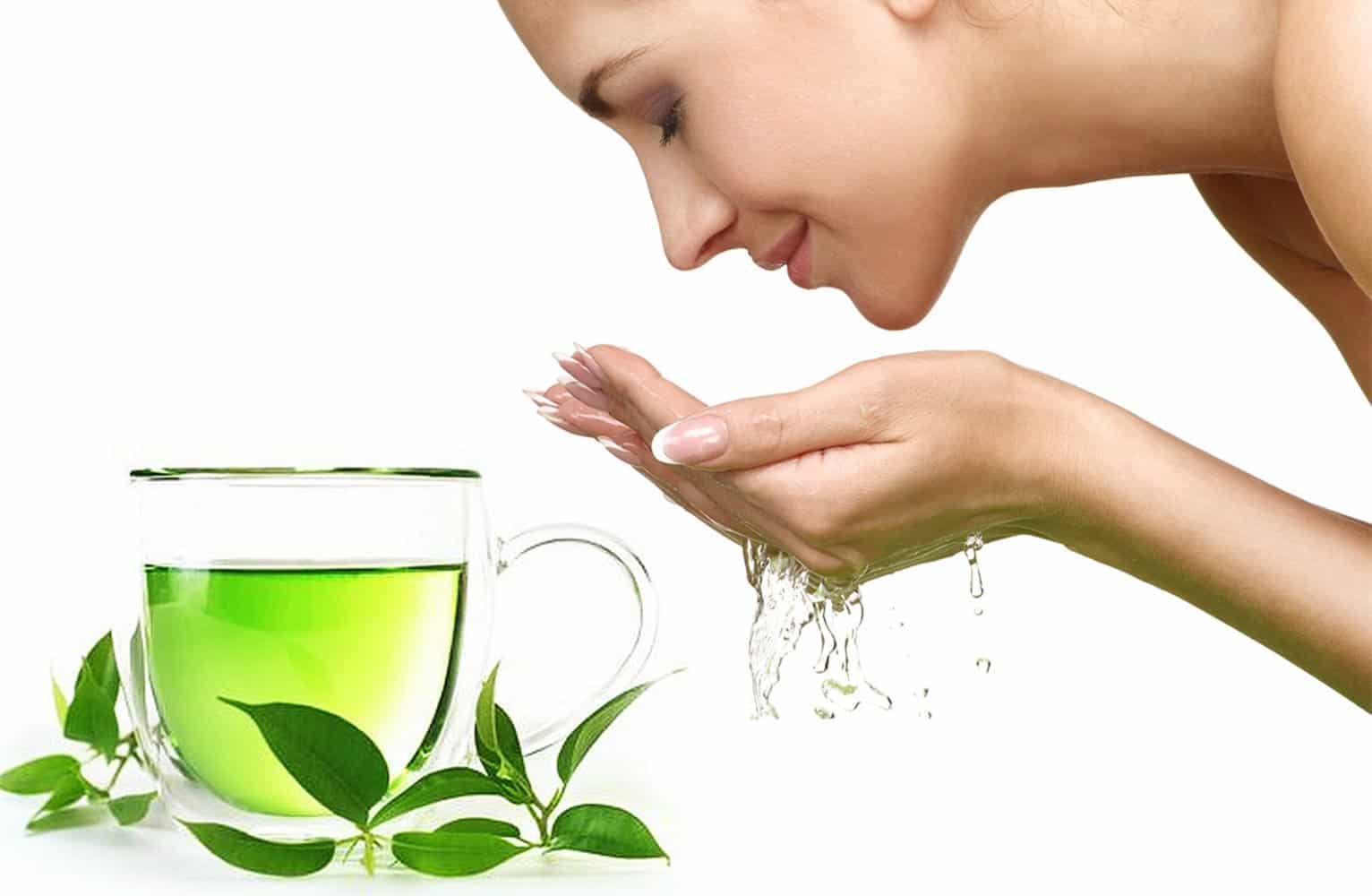 Cách chăm sóc da dầu bằng trà xanh