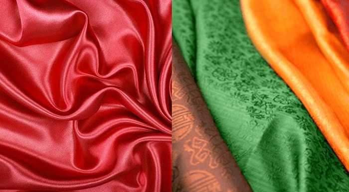 Cách phân biệt các loại vải lụa - Lụa Twill - Top10tphcm