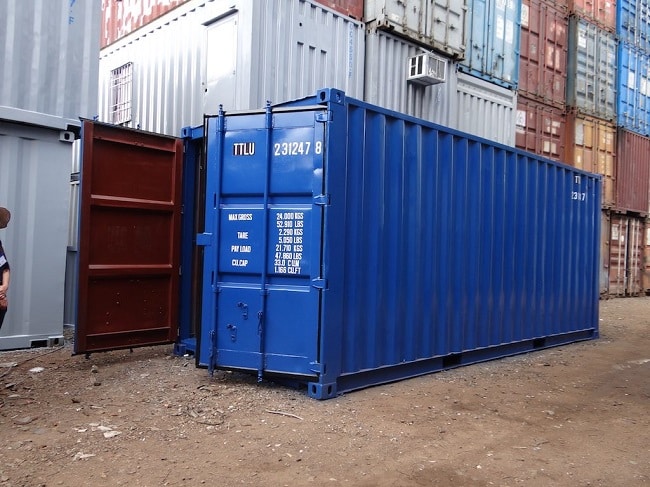 Container 20 feet chở được bao nhiêu tấn?