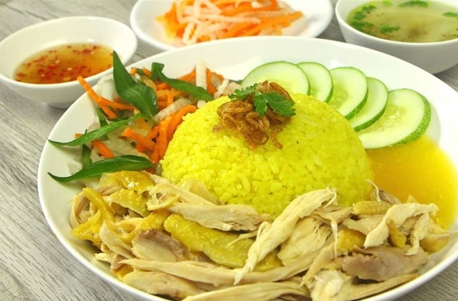 cơm gà đặc sản Đà Nẵng