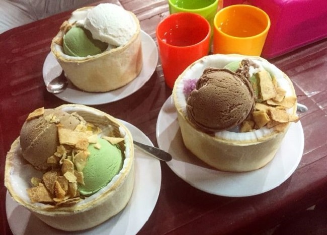 Kem xôi bubu là Top 10 địa điểm ăn vặt ngon nhất quận 7, TP. Hồ Chí Minh