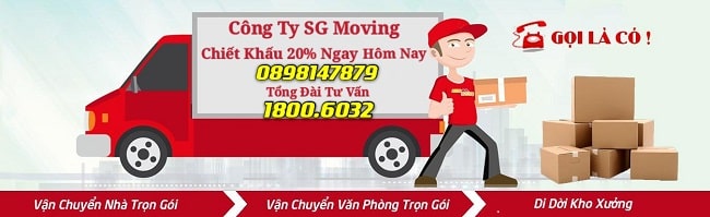 SG Moving - Chuyển kho xưởng