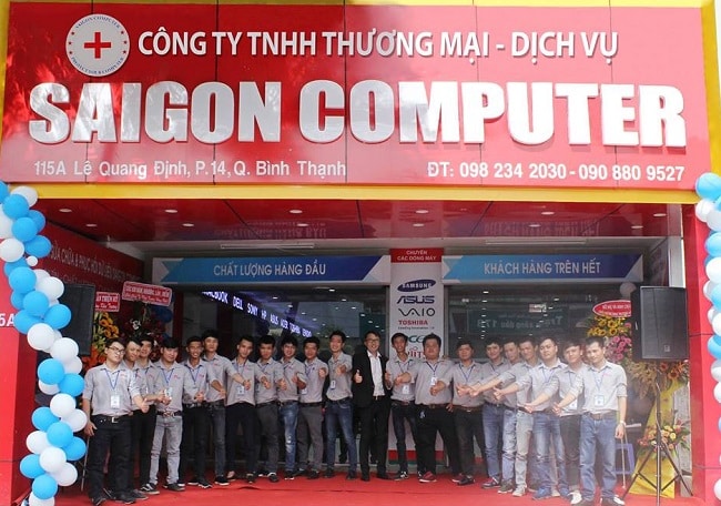 Sửa máy tính Sài Gòn Computer tại Gò Vấp