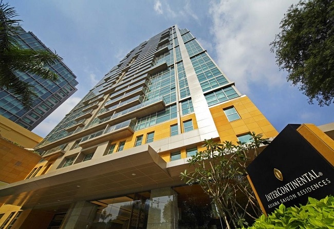 Khách sạn InterContinental Asiana Sài Gòn là Top 10 Khách sạn và resort nổi tiếng đối với khách du lịch nhất ở TP Hồ Chí Minh