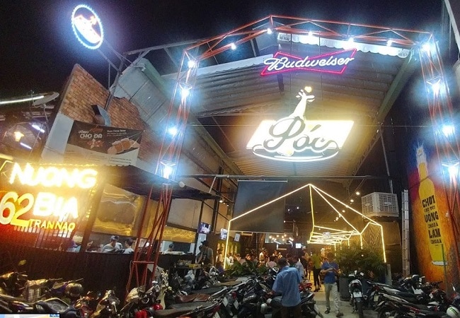 Póc - Nướng & Bia là Top 10 Quán nhậu ngon, nổi tiếng nhất TP. Hồ Chí Minh