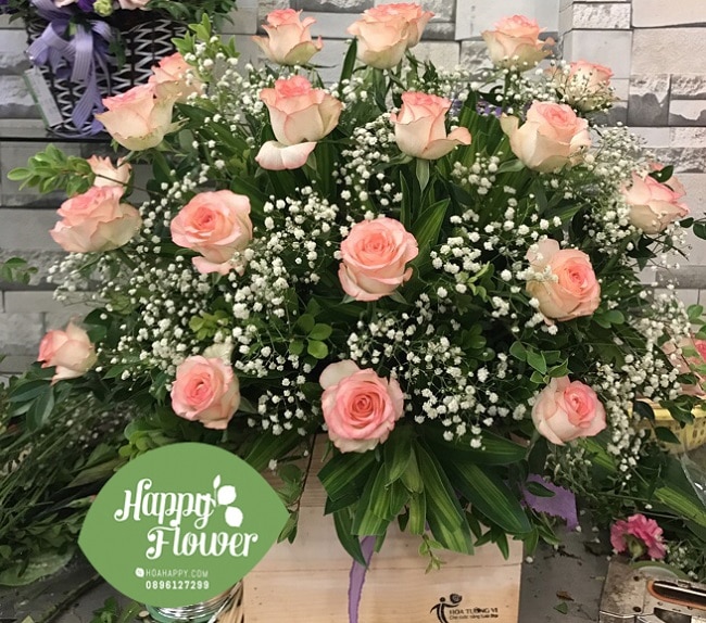 Happy flowers là Top 10 shop hoa trực tuyến ở TP Hồ Chí Minh