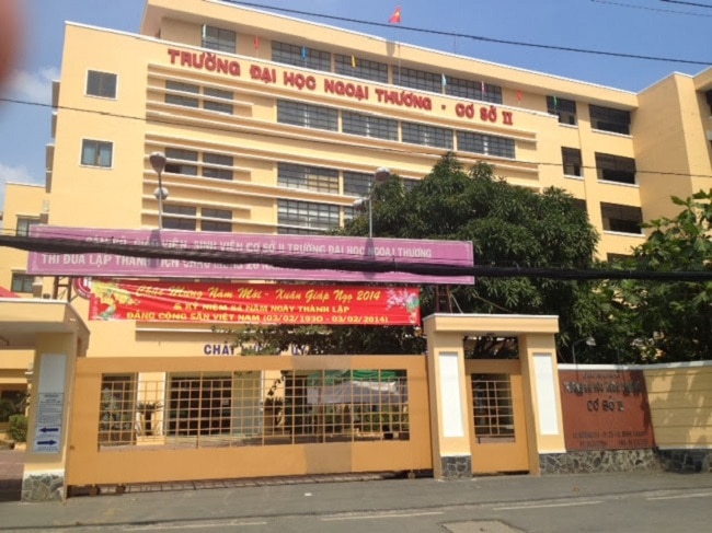 Trường Đại học Ngoại thương cơ sở II - TP Hồ Chí Minh là Top 10 Trường đại học công lập tốt nhất TP. Hồ Chí Minh