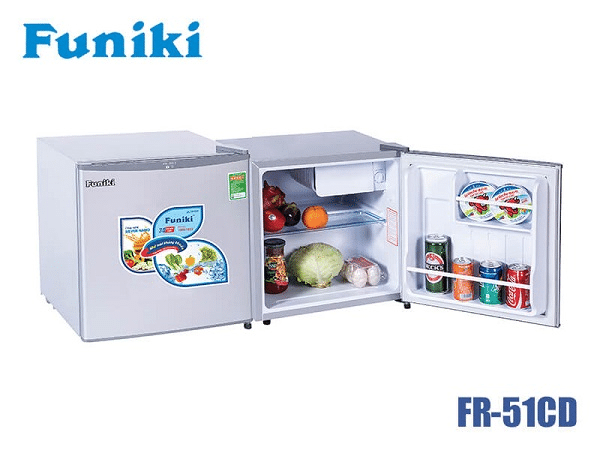 Top 10 tủ lạnh mini giá rẻ tiết kiệm điện đáng mua nhất 2020 Tủ lạnh Funiki FR-51CD