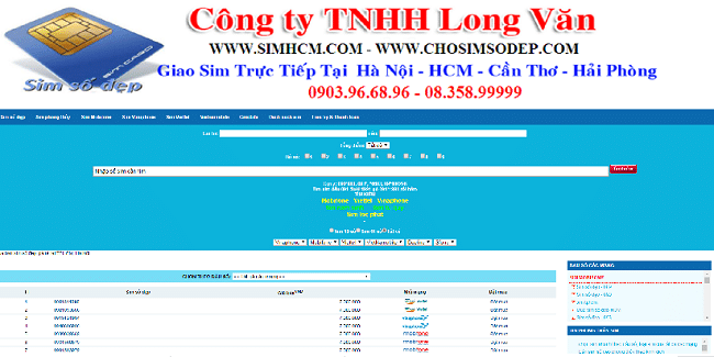 Website simhcm.com là TOP 10 web bán sim số đẹp TPHCM uy tín giá rẻ