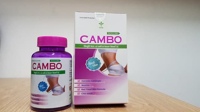 Viên uống hạ mỡ máu Cambo