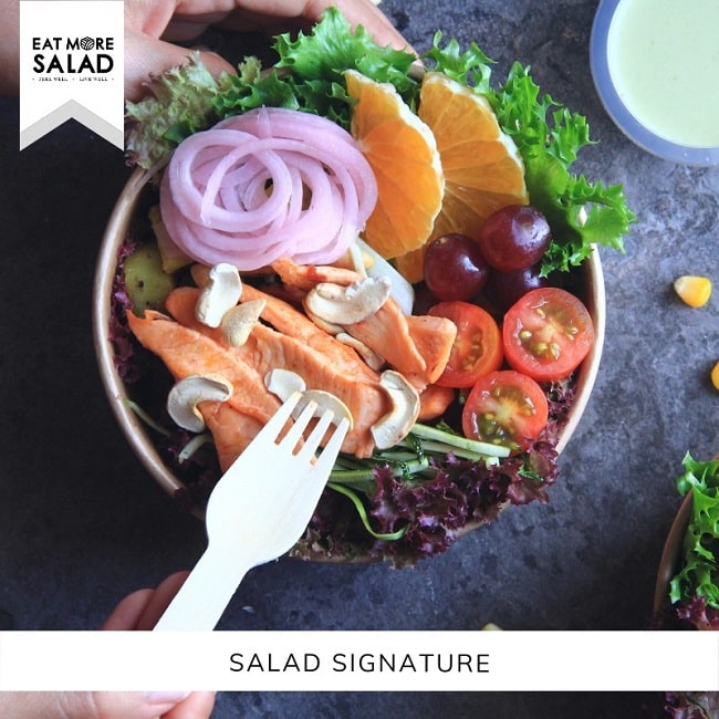 Salad signature tại Eat More Salad