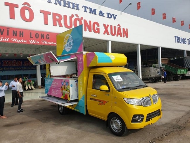 Xe tải Dongben bán hàng lưu động T30