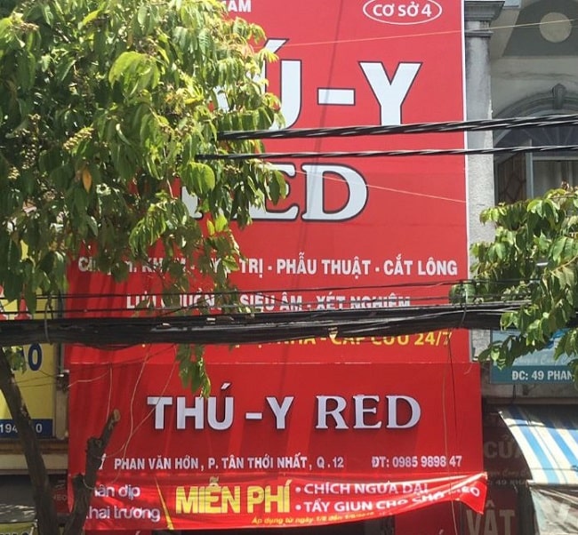 Phòng khám thú y Red 4