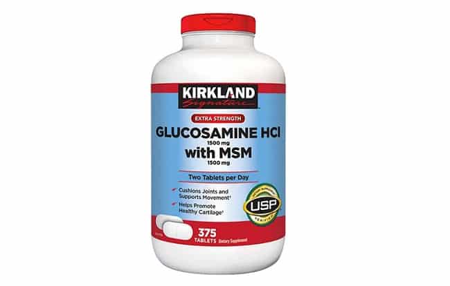 Glucosamine HCL 1500mg With MSM - Thực phẩm chức năng hỗ trợ thoái hóa cột sống của Mỹ 