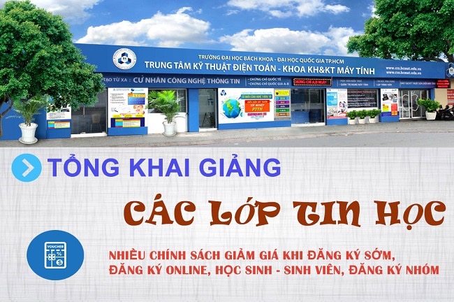 Trung tâm kỹ thuật điện toán là Top 5 Trung tâm dạy autocad tốt nhất tại TP. Hồ Chí Minh