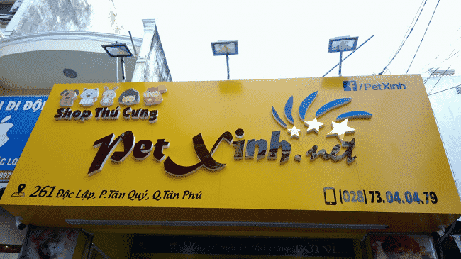 Cửa hàng thú cưng Pet Xinh