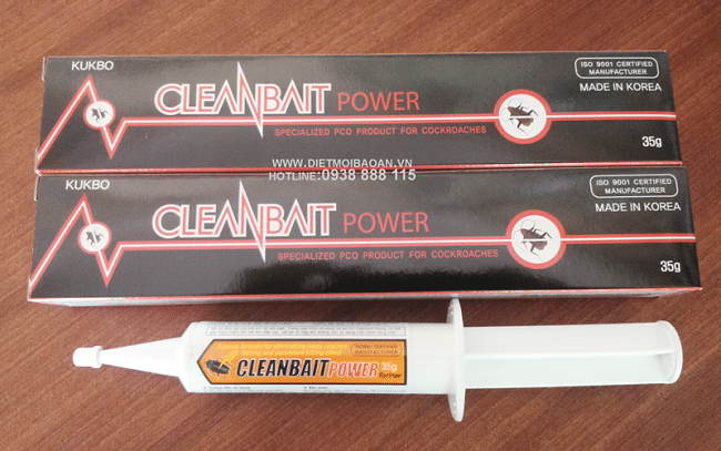 Cleanbait Power là một trong Các loại thuốc diệt gián tốt nhất hiện nay