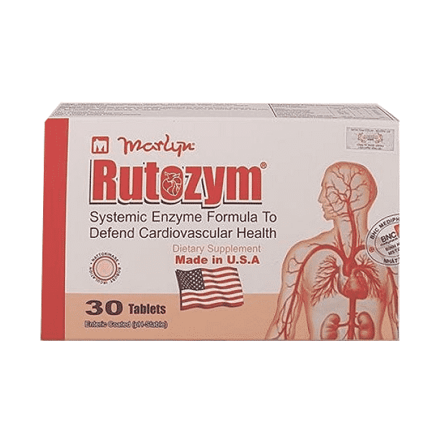 Viên thuốc chống đột quỵ của Mỹ Rutozym 