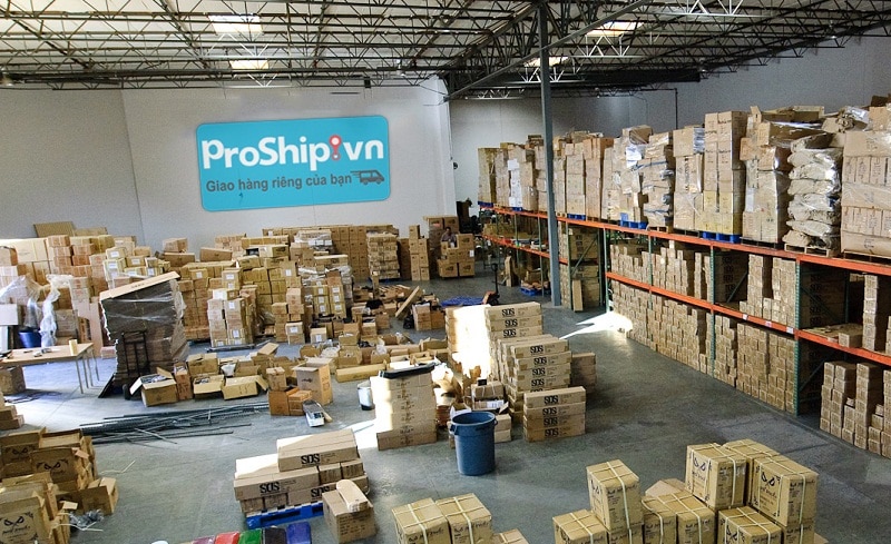 thuê kho bãi hàng hóa tphcm Proship.vn