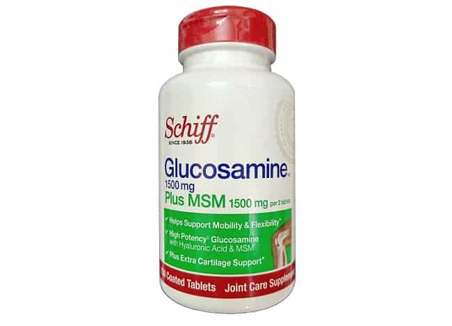 Schiff Glucosamine 1500mg Plus MSM
